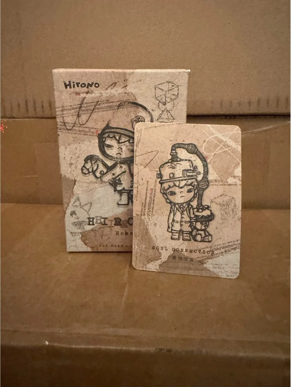 Pop Mart Hirono Echo Series Figure: Soul Connection